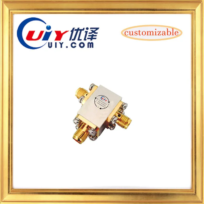 Circulador Coaxial de Radio frecuencia, 7-12GHz, SMA personalizable-0