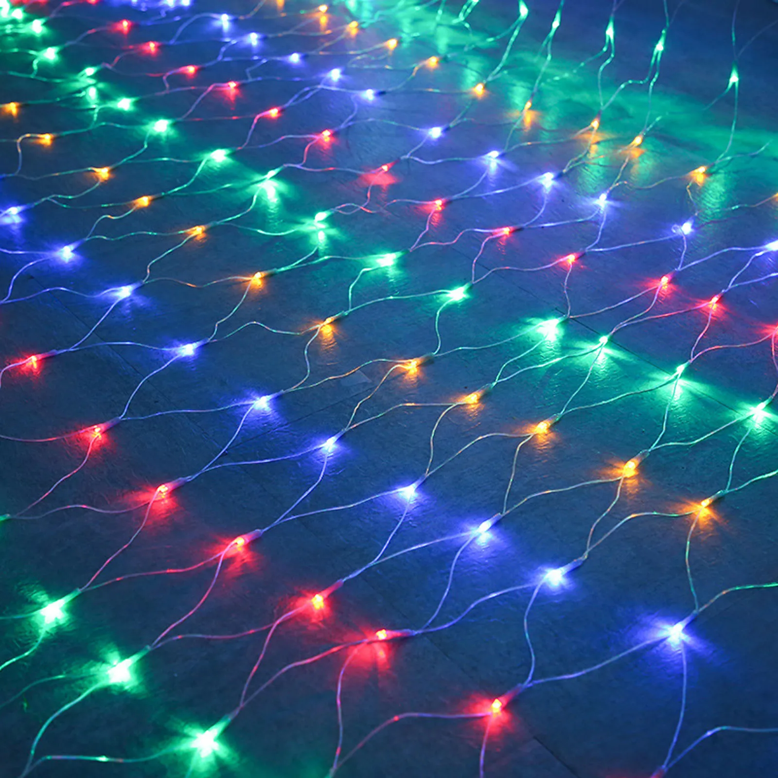 

RGB Led String Lights Colorful New Year Garland Wire String Fairy Light For Indoor Outdoor Wedding Christmas Decoration new