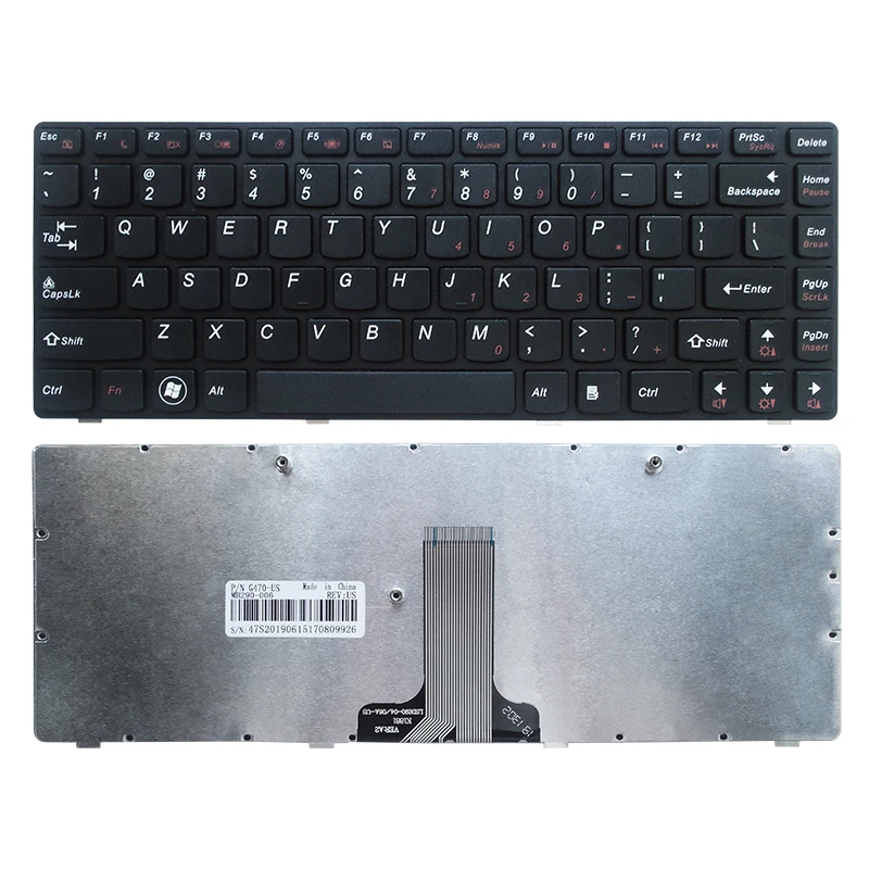 YALUZU новая американская Клавиатура для ноутбука LENOVO G470 V470 B470 B490 G475 B475E V480C B480 M490 B475