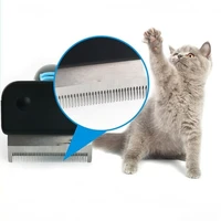 pet comb for cat hair deshedding comb pet dog cat brush grooming tool hair removal comb for cats dogs