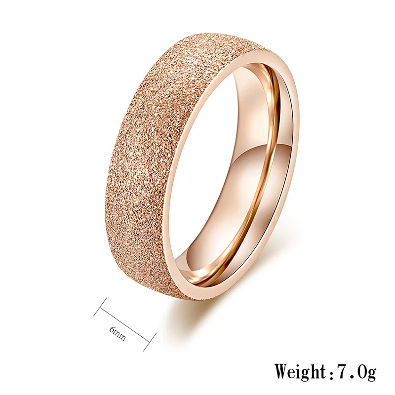 2018 простое титановое кольцо для женщин и мужчин 5 цветов матовое Arc цветное