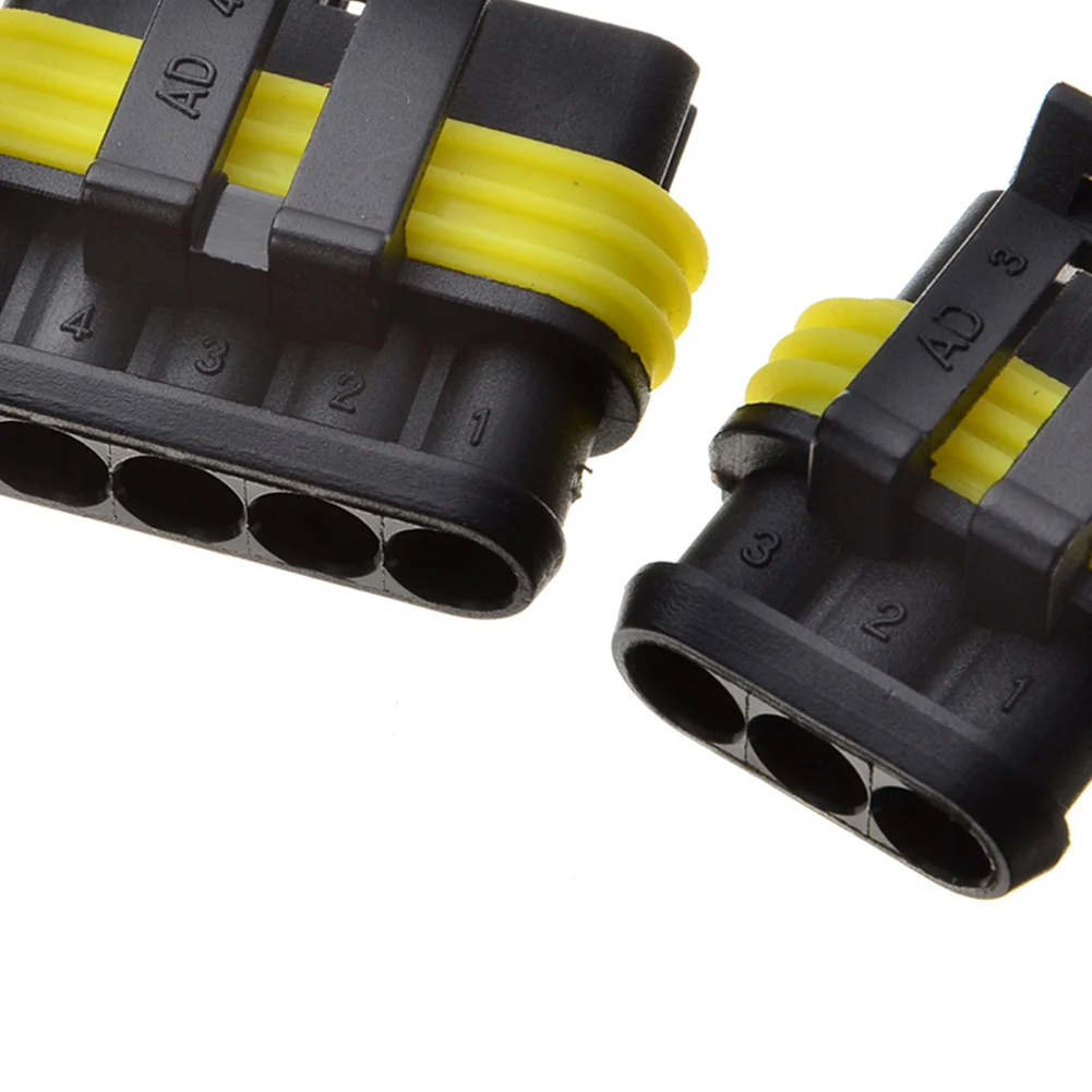 

300V 240 PCS Cable Waterproof Connector Set Waterproof Electrical Wire Connect Plug For Car Motorcycle Truck Boat Caravan Cable