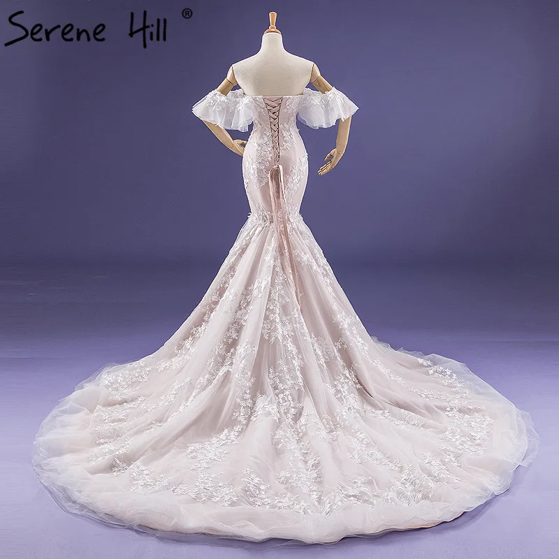 Свадебные платья 2021 новые летние кружевные цветы сексуальные тонкие Русалка