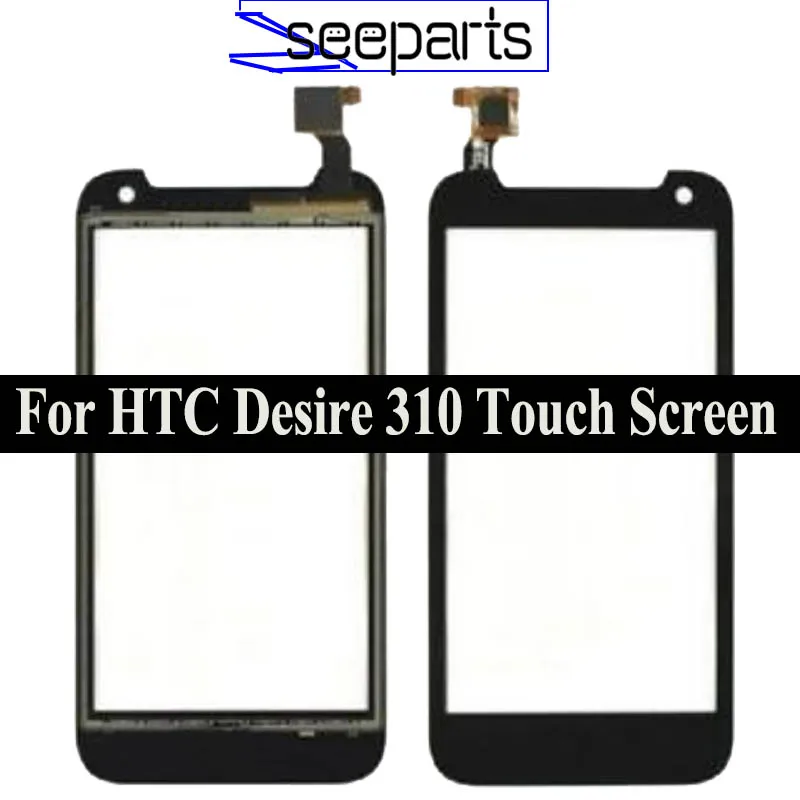 Сменный сенсорный экран для HTC Desire 310 D310 черная стеклянная панель объектива 4 5