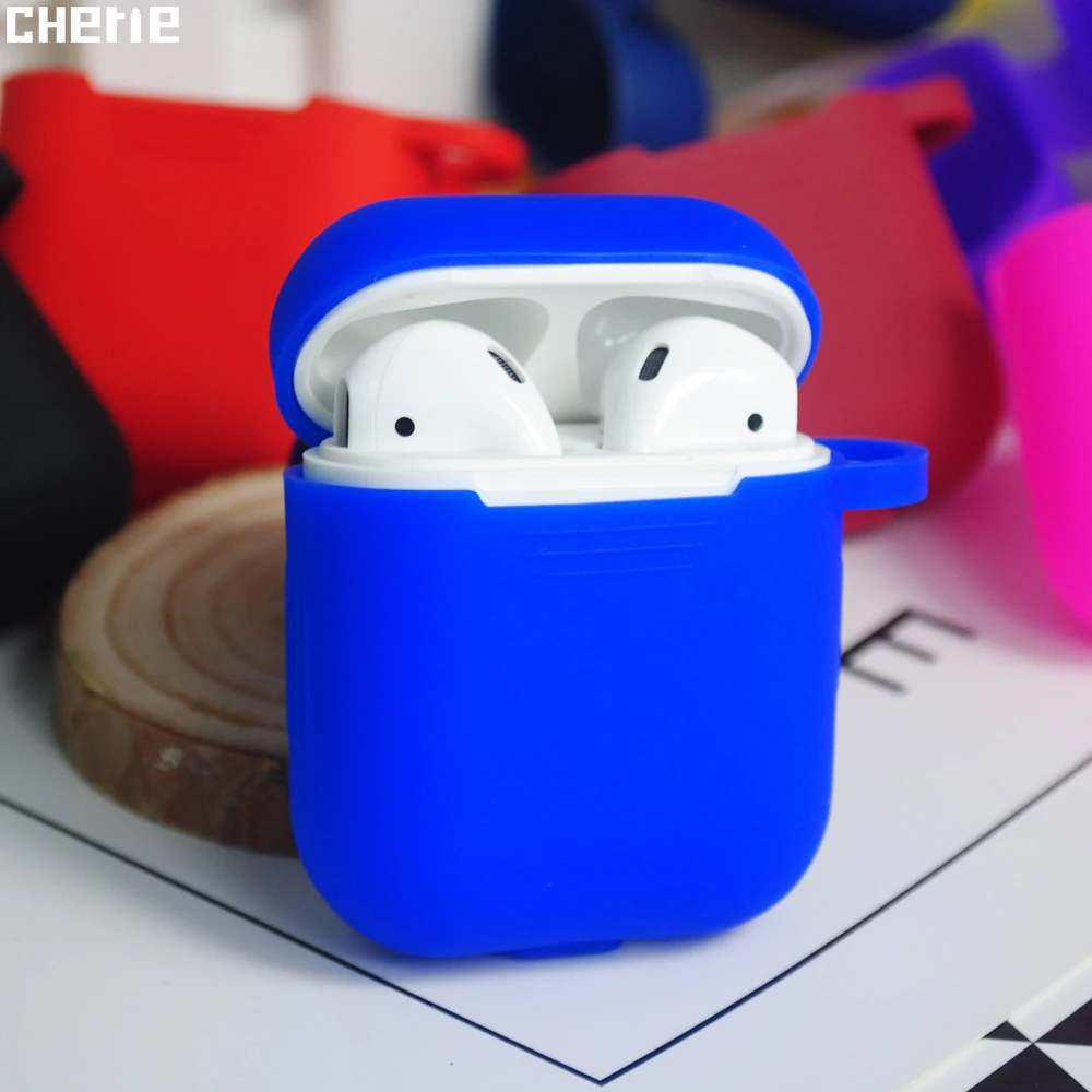 Мягкий силиконовый чехол Olhveitra для Apple Airpods 2 1 наушников Marvel|Аксессуары наушников|