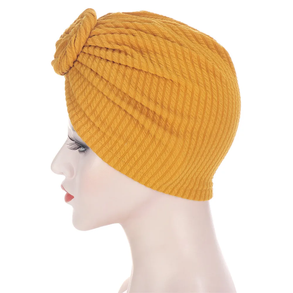 Индийский Тюрбан Хиджаб для мусульманок шапка стрейч Кепка Chemo узел шапочки