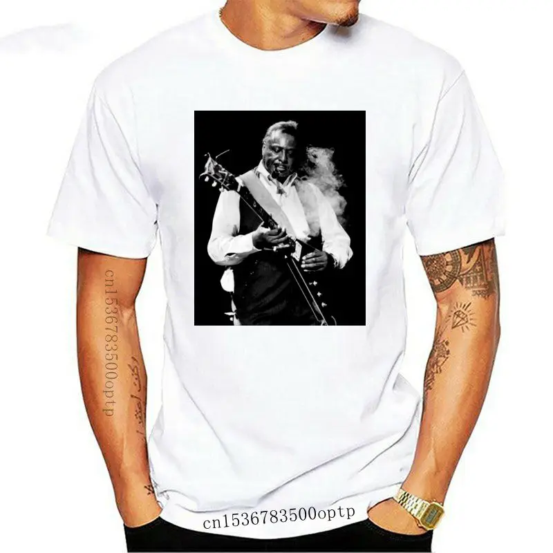 

New T-SHIRT Albert King Smoke Flying V Blues Gutiar Srv Stevie Ray Vaughan Summer T Shirt Brand Fitness Body Building Top Tee