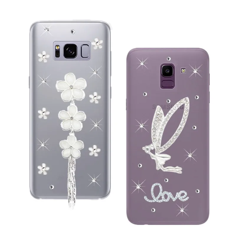 J2 Pro 2018 Diamond Bling Rhinestone Case for Samsung Galaxy J7 Neo J8 J3 J4 J6 A6 A8 S8 S9 Plus A9 Star lite Note 8 9 5 |