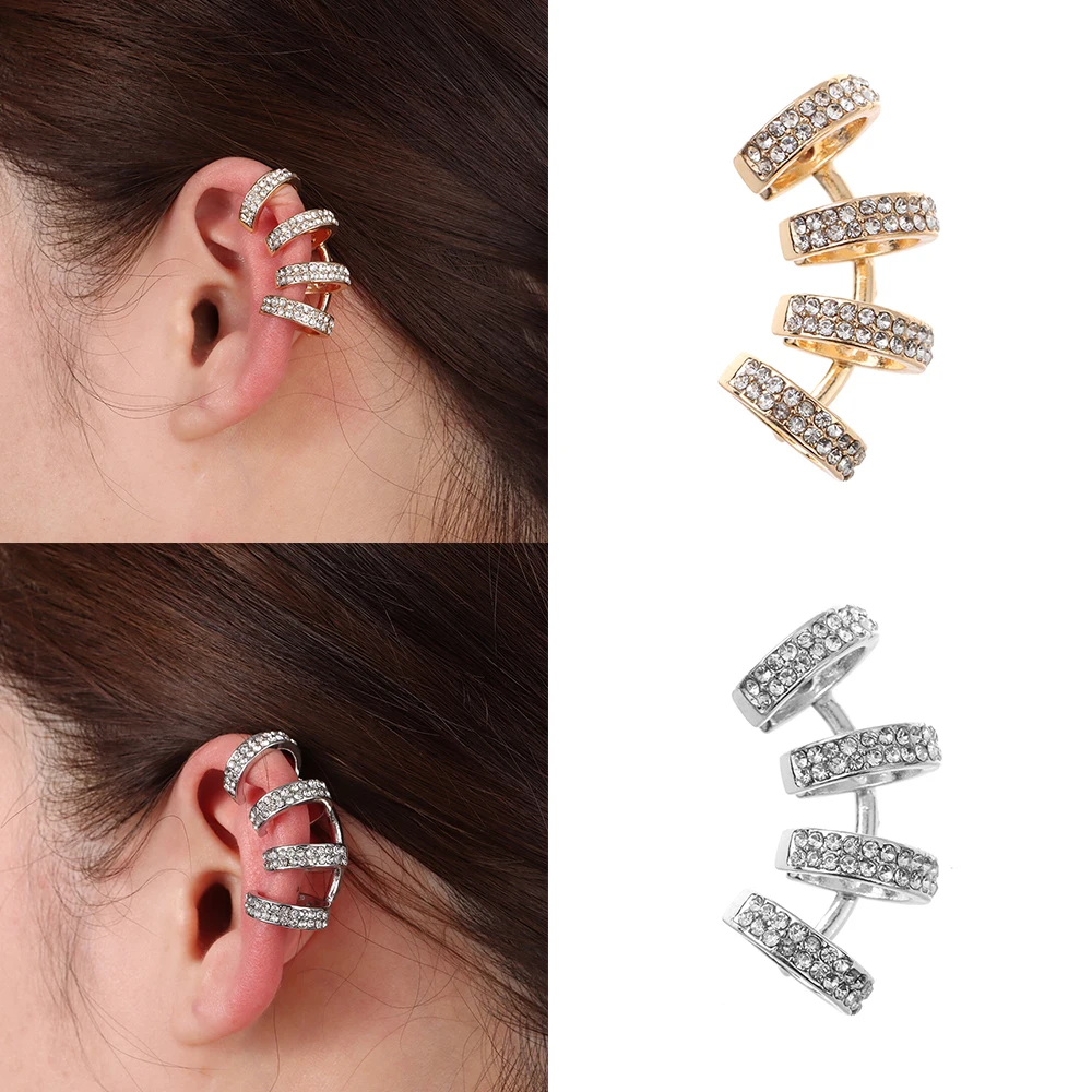 Серьги-гвоздики из сплава без проколов | Украшения и аксессуары