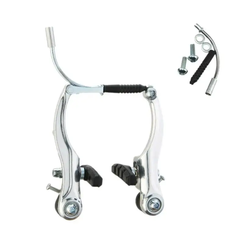 

Aluminum Alloy MTB V Brake Full Set Front / Rear Mountain Bicycle Cycling Kits Brake Lever Bicycle Brake Road Folding bike
