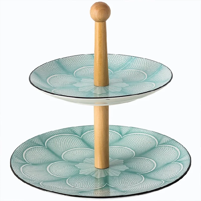 

Japanese ceramic fruit plate creative living room snack plate cake display plate porch storage tray WF106