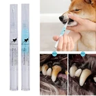 Набор для чистки зубов собак кошек и домашних животных, осветляющая зубная щетка для ухода за зубами, безопасный зубной камень, инструмент для удаления рта