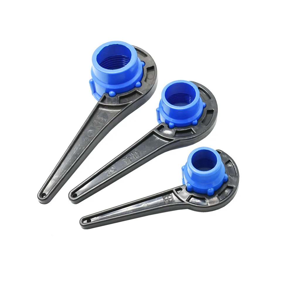 20/25/32/40/50/63mm PE Pipe Fast Connecting Fittings Wrench PE PVC Tube Valve Lock Nut Special Wrench Irrigation Tubing Repair