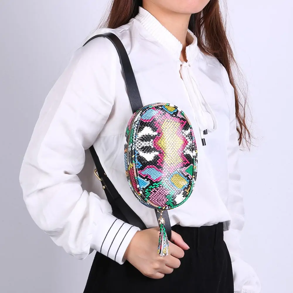 Serpentine Fashion Women's Waist Packs Brief Girls Sling Chest Bag Zipper Belt for Women Ladies Fanny Bags Travel Bum | Багаж и сумки