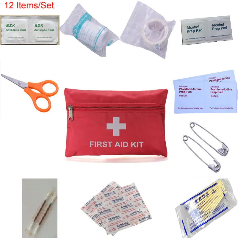 

Аптечка первой помощи, медицинская помощь при аварийном выживании, водонепроницаемая Портативная сумка для путешествий, кемпинга, пешего т...