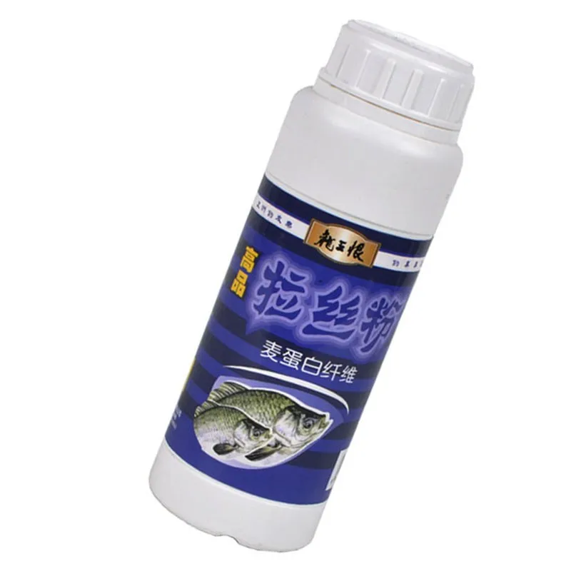 

Pure Wheat Protein Wire Drawing Powder Bottled 250G Viscosity Thick Filament Bait Pulling Bait Good State