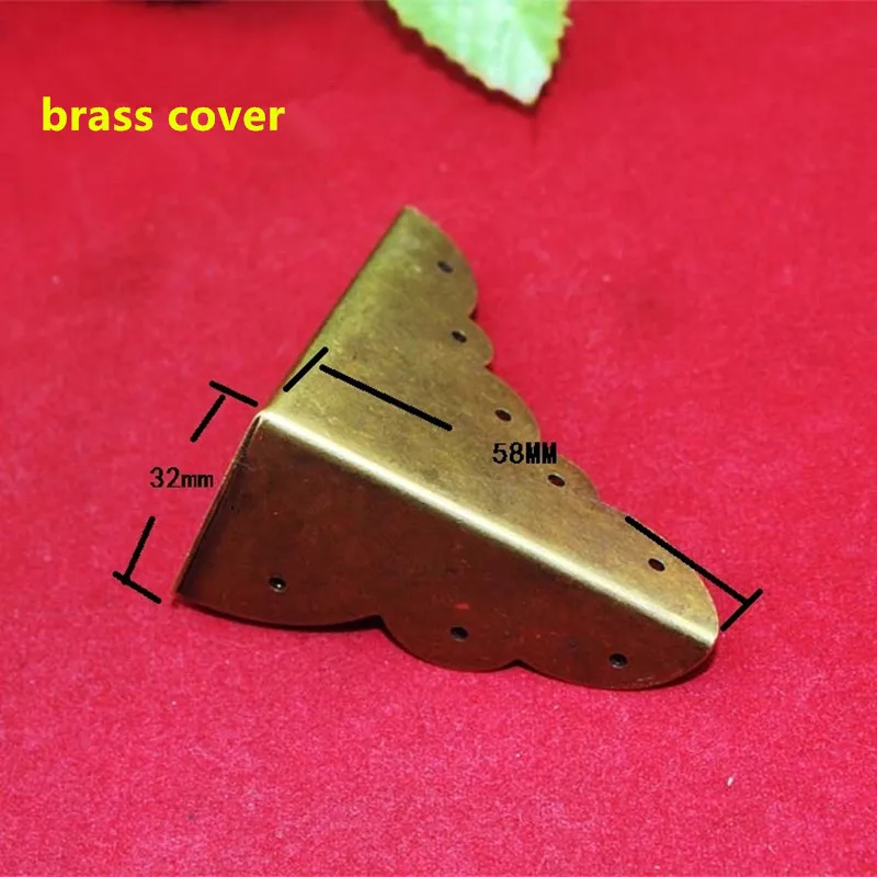 Оптовая продажа бокс из латуни в китайском стиле искусственная деревянная