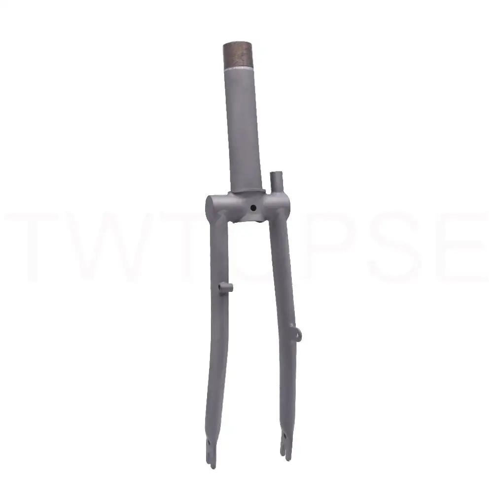 Bike Fork Matte TWTOPSE титановая велосипедная Рама из сплава для Brompton складной велосипед или велосипед из титанового сплава Передняя вилка для Brompton складной велосипед - Цвет: Bike Fork Matte