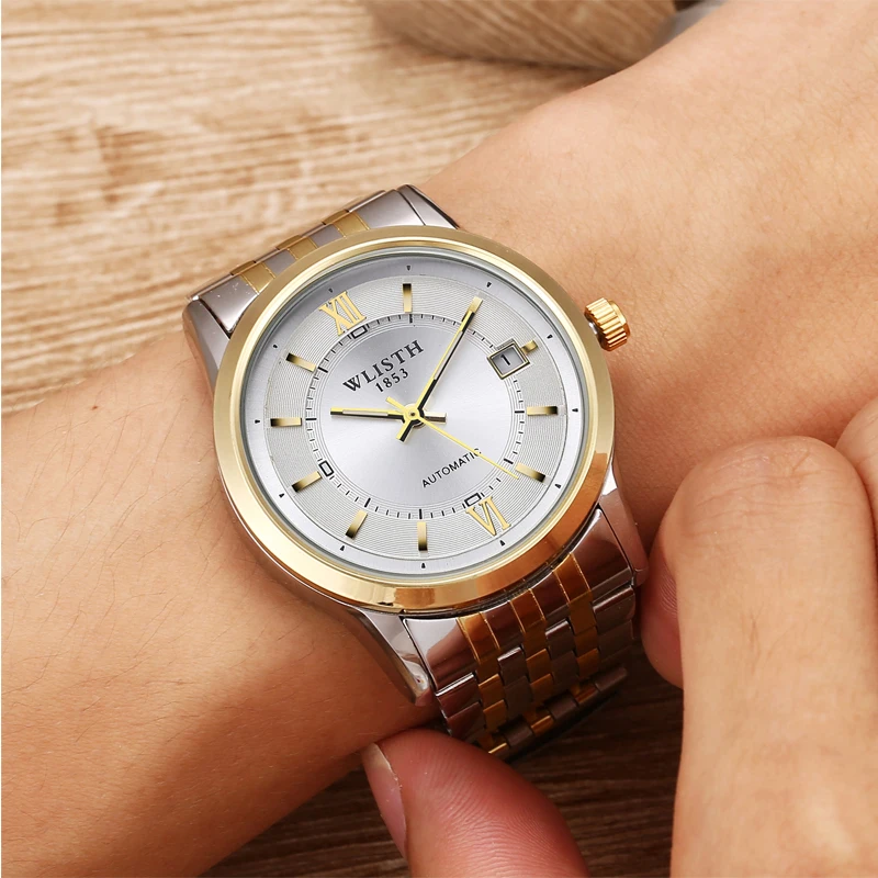 

WLISTH New Brand Watches Mechanical Automatic Watch Men Tourbillon Sport Clock Casual Business Wrist Watch Relojes Hombre