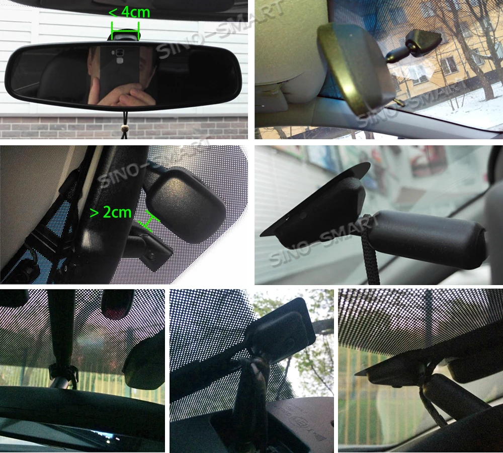 SINOSMART Novatek 96658 автомобильный Wifi DVR камера для Mazda Axela/CX-5/Atenza/M6/CX-7/M5 и т. д. управление с помощью приложения SONY IMX323