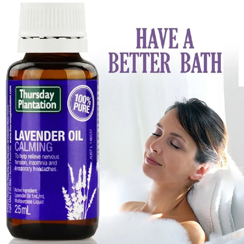 Эфирное масло лаванды 25 мл ароматерапия спокойный стресс расслабляющий ум