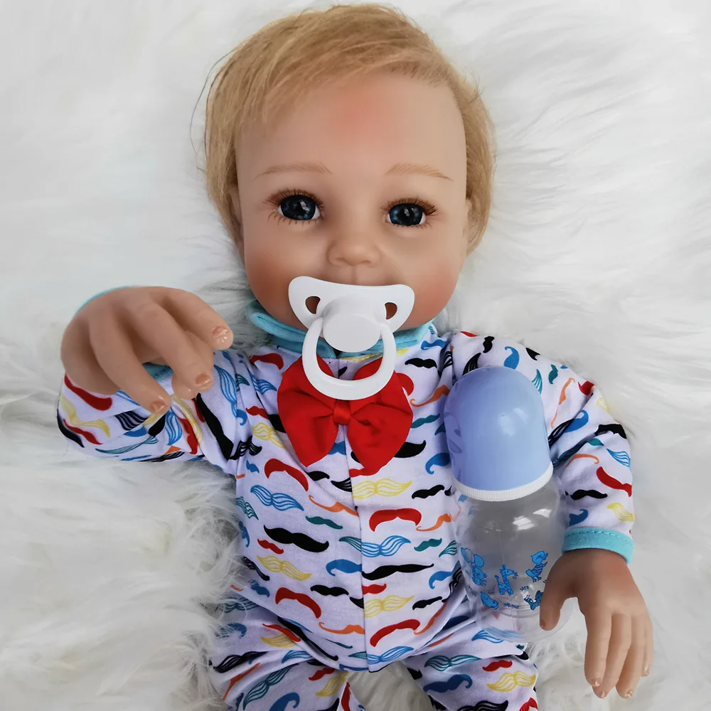 

OtardDolls Bebe Baby Reborn Doll 20inch 50cm Silicone Vinyl Bebe Reborn Dolls Adorable Lifelike Toddler For Gift Fast Shipping