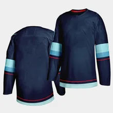 Maillot de Hockey américain pour hommes, maillots personnalisés avec broderie KRAKE