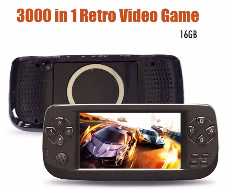 4 3 дюймовая игровая консоль PAP K3 Plus для CP1/GBA/FC/NEO/GEO портативный 64 бит Ручной игровой