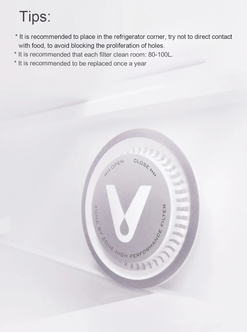 Xiaomi очиститель воздуха Youpin Viomi Xiami дезодорирующий фильтр очистки бытовой кухни озона стерилизации Xioami очистки ароматизатор фильтр C