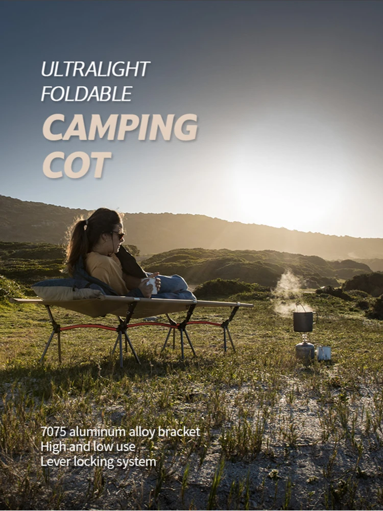 

Folding Picnic Camping Table Outdoor Bed Portable Adjustable Height Roll Up Table Top Suitable for Outdoor Hiking Beach