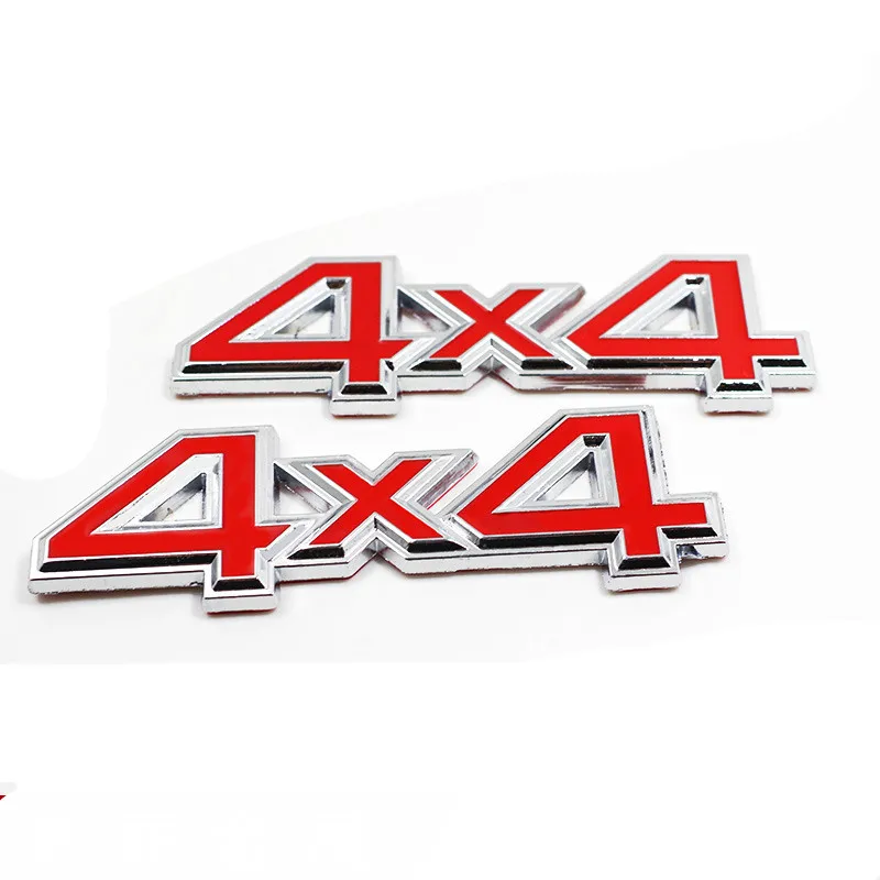 3D металлический сплав 4X4 Авто привод автомобиля мотоцикл багажник наклейки