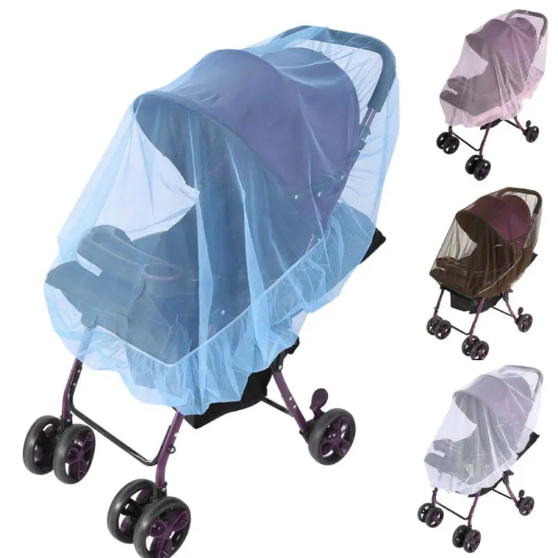 

New Toddler Infant Baby Stroller Mosquito Net Crip Netting Pushchair Insect Safe Mesh Cover for Pram Car Seat