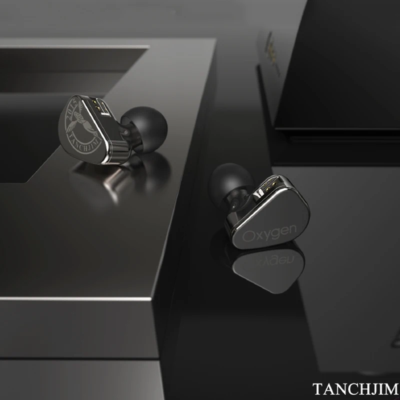 Наушники-вкладыши TANCHJIM Oxygen In HIFI металлический съемный кабель 3 5 мм