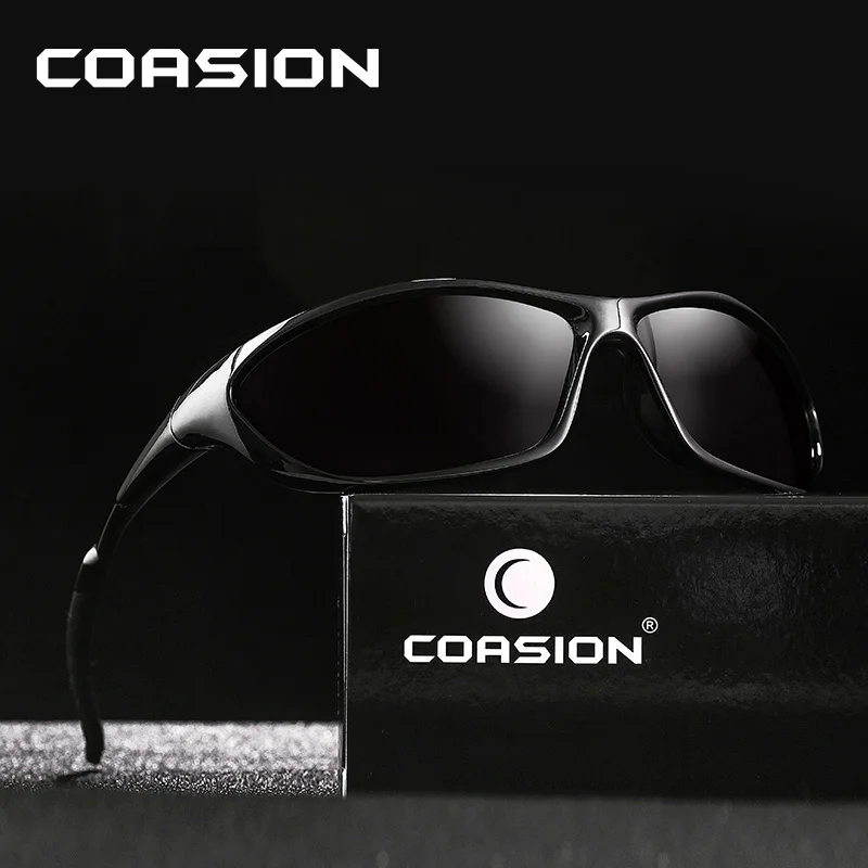 COASION поляризационные солнцезащитные очки, мужские очки для вождения, спортивные солнцезащитные очки для мужчин, очки Oculos UV400, защита CA1143