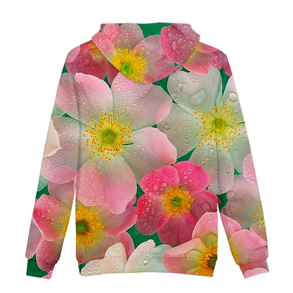 

Colorful Floral Clothes Hooded Sweatshirt 3D Printed Fashion Cool Men's Super Dalian Hoodie Casual Hip Hop Hooded Top Full Solid