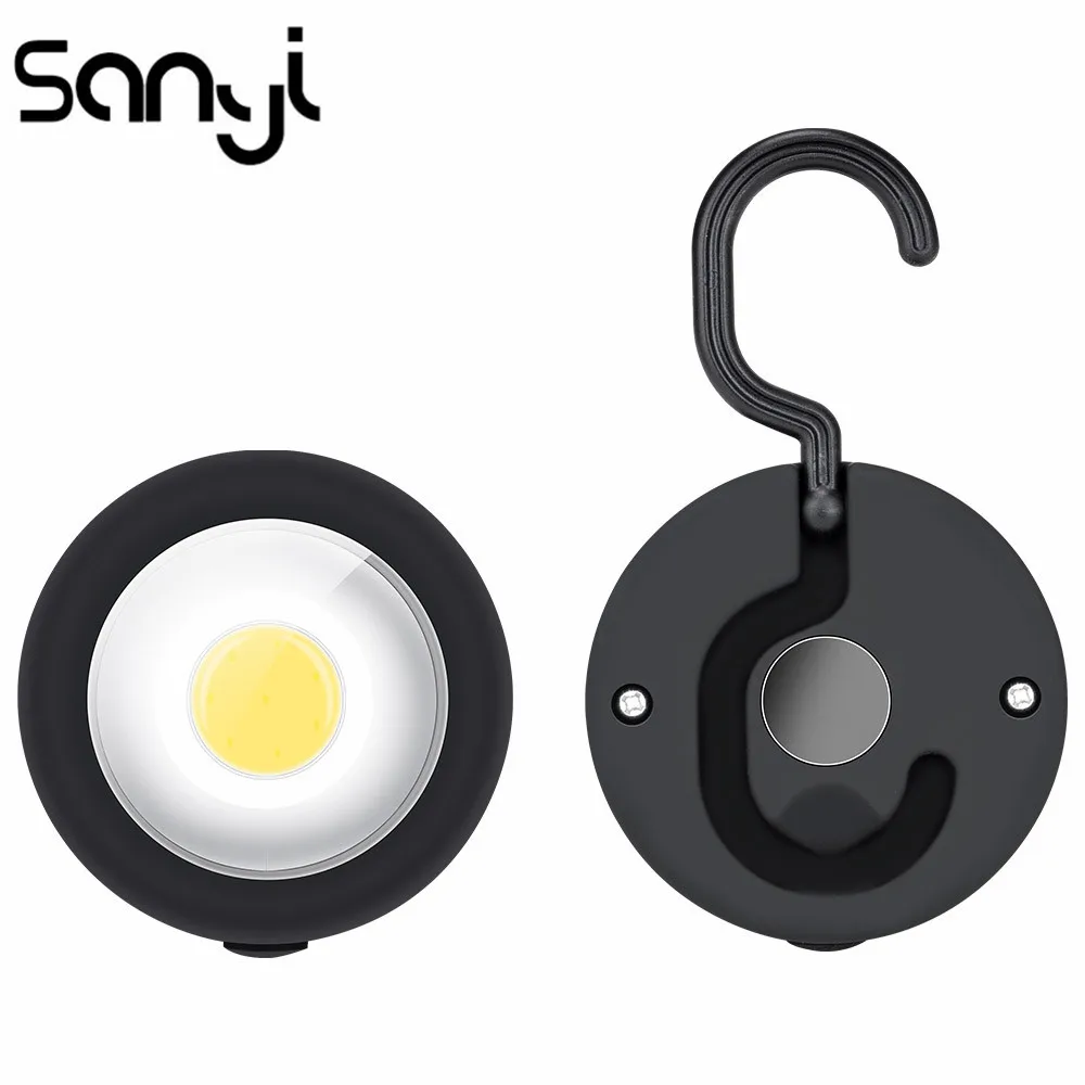 Легкий карманный удобный фонарик портативный мини подвесной светильник для