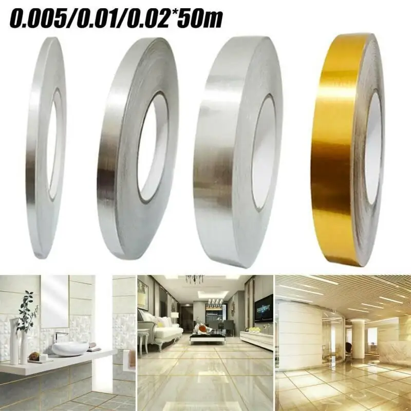 50 м Керамика плитка полиэстер с защитой от разрыва лента напольное покрытие