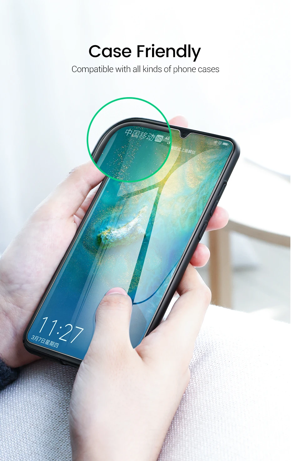Ugreen для huawei P30 защитное стекло 3D Гидрогелевая Защита экрана для huawei P20 Pro mate 20 mate 20 X Nova 4 Honor V 20 стекло