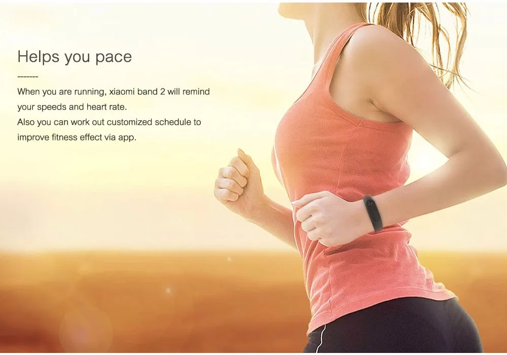 Xiaomi Mi Band 2 Смарт-браслет, фитнес-Xiaomi Mi, фитнес-браслет, отслеживатель шагомер, водонепроницаемые Смарт-часы
