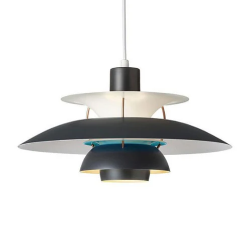 Скандинавский E27 PH5 подвесной светильник цветной зонтик Led Hanglamp освещение для