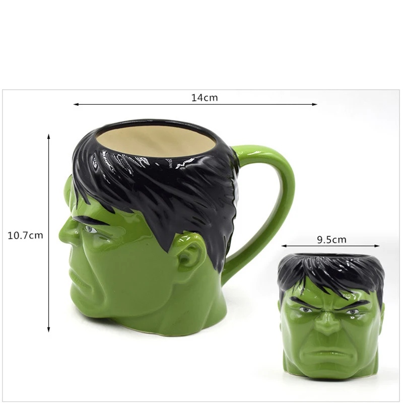 Мультфильм супер герой Железный человек паук чашка кофе керамические кружки