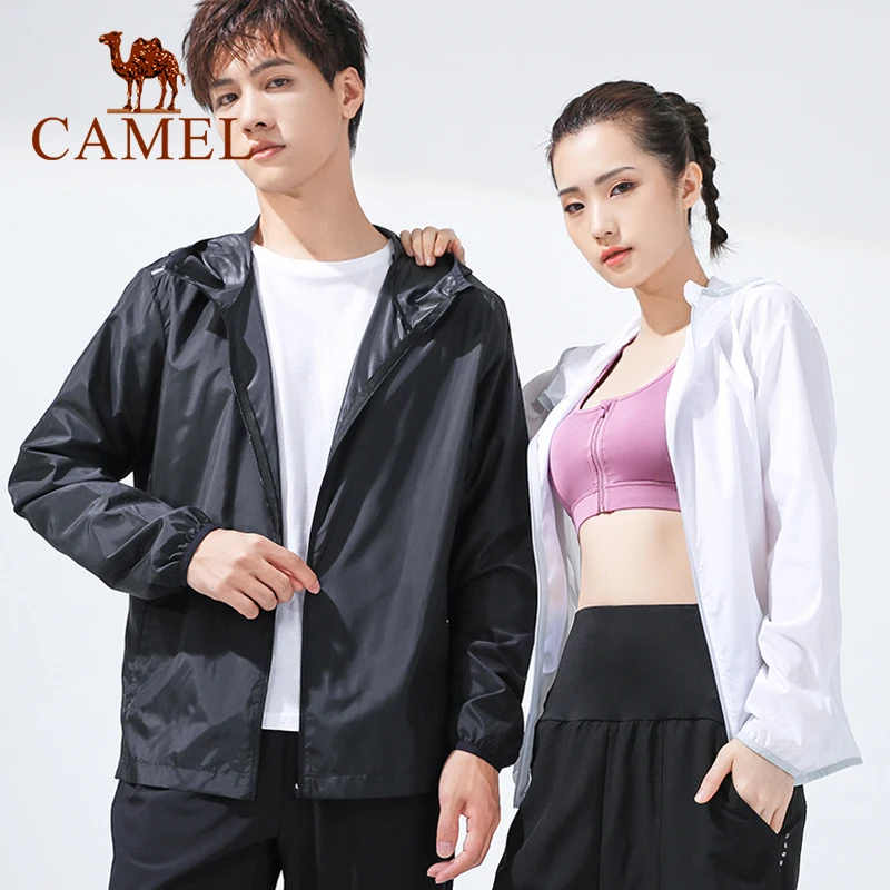

CAMEL, официальная летняя модная мужская и женская Солнцезащитная куртка, легкий дышащий кардиган, Солнцезащитная куртка, топы унисекс