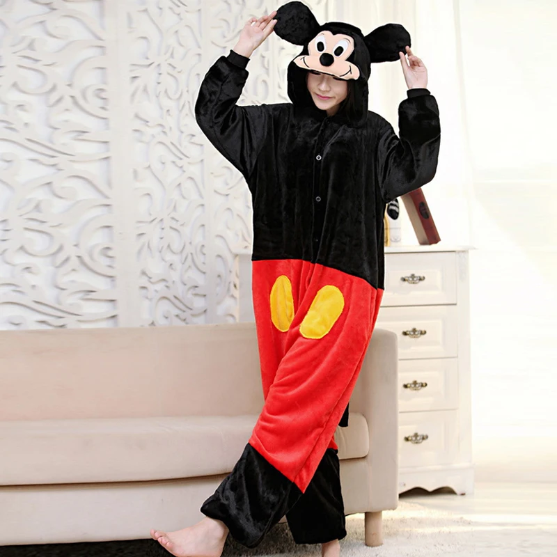 

Пижама-комбинезон унисекс, осенне-зимняя, в виде животных