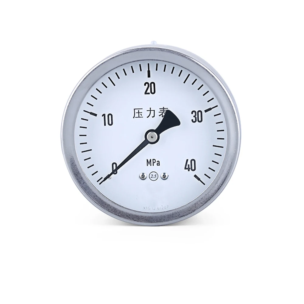 Осевой антивибрационный манометр из нержавеющей стали 0 ~ 60 МПа мм|pressure gauge|mechanical