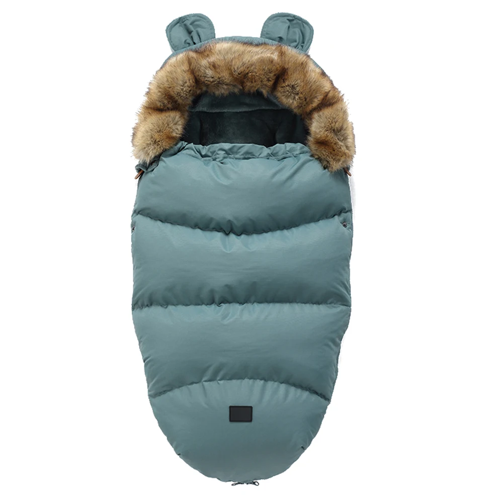Детский спальный мешок для ног непродуваемый водонепроницаемый Зимний Спальный