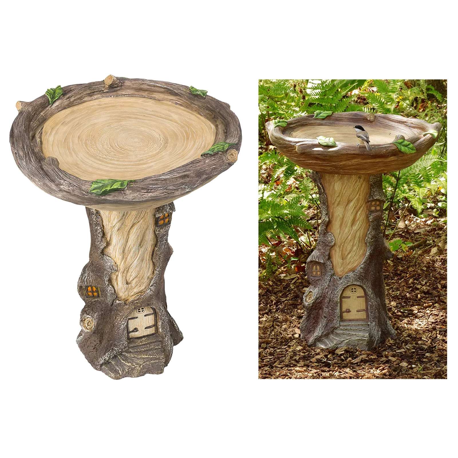 Resin Tree Bird Bath Flower and Garden Decorations | Дом и сад