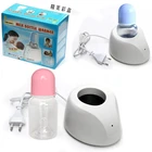 Удобный портативный подогреватель молока для новорожденных, термостат, подогреватель бутылочек для новорожденных, товары для кормления младенцев, европейский стандарт