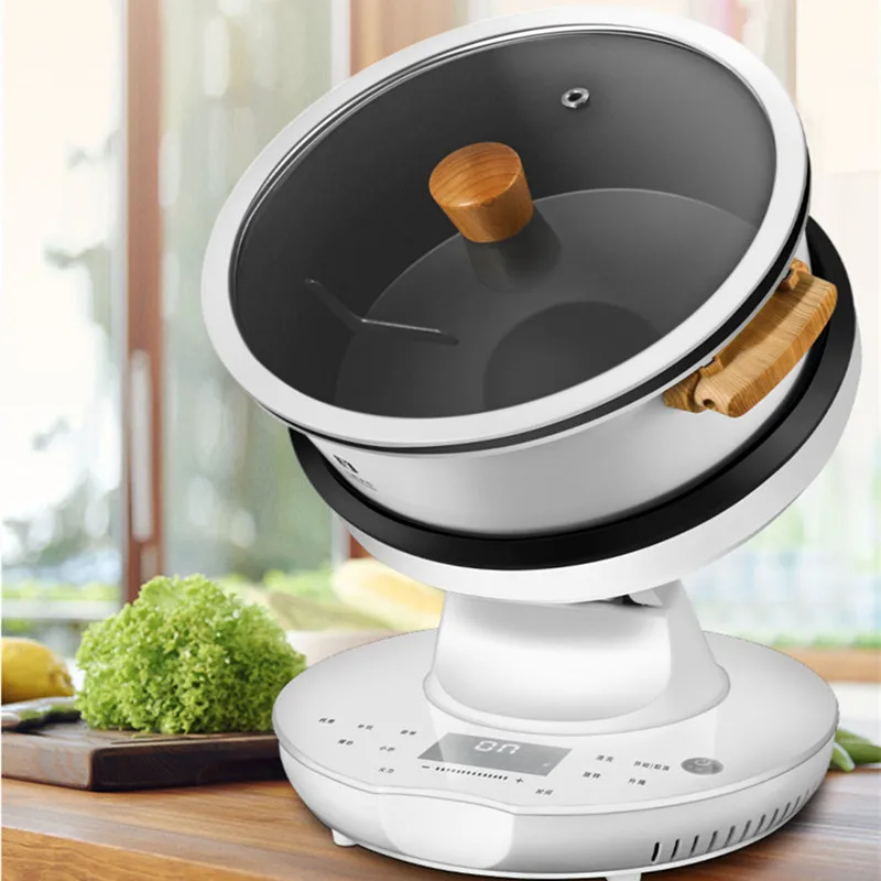 220V Kitchen Robot Household Automatic Cooking Multifunctional Intelligent Electric Frying Pan 8L Maching CS260B | Бытовая техника