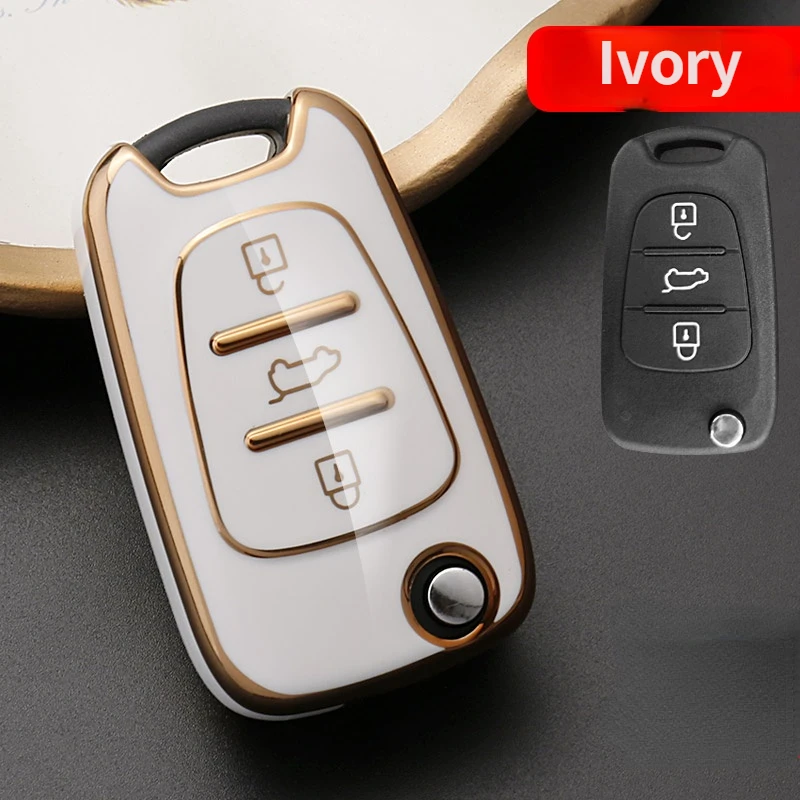 Чехол для ключа KIA RIO K2 K3 K5 SPORTAGE CEED SORENTO PICANTO Hyundai SOLARIS VERNA I20 I30 I35 IX20 чехол с