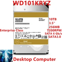 new original hdd for wd brand gold 10tb 3 5 sata 6 gbs 256mb 7200rpm for internal hdd for enterprise class hdd for wd101kryz